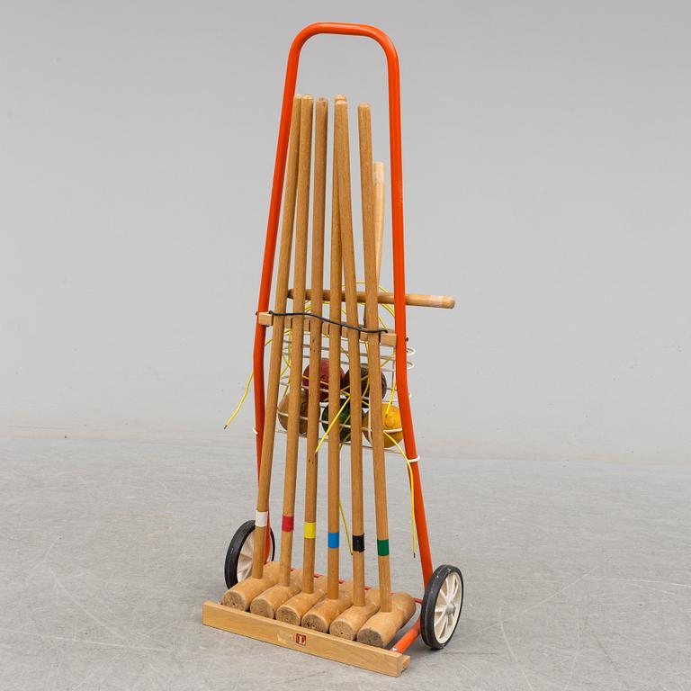 KROCKETSPEL, 1960-tal, trä.