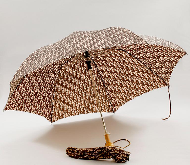 An umbrella by Christian Dior.