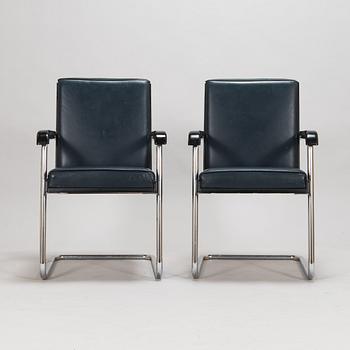 Kaisa Blomstedt, Nojatuoleja, 6 kpl, Post Deco Collection, 1980-luku. Malli 8170 muotoiltu Adeltalle v. 1987.