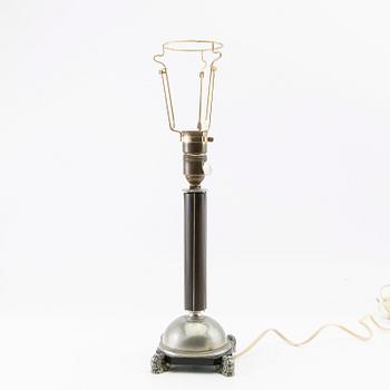 C.G. Hallberg, a table lamp, 1930s.