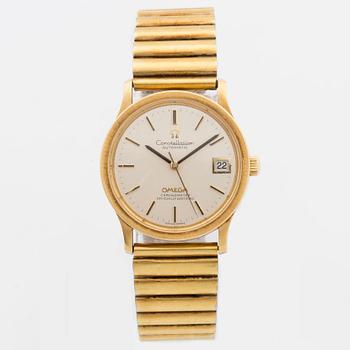 OMEGA, Constellation, Chronometer, wristwatch, 33 mm,