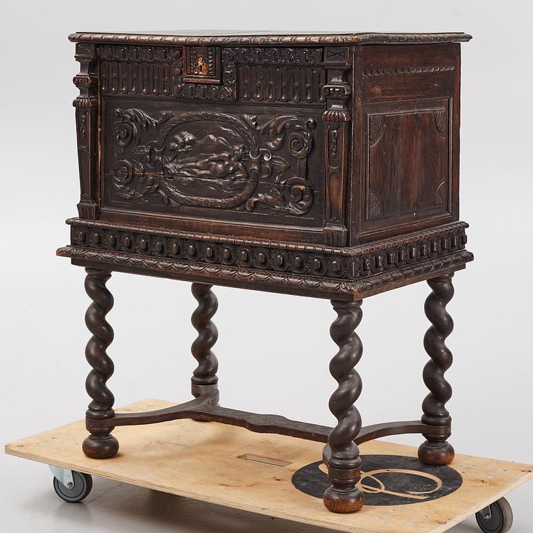 A Baroque style cabinet, 19th Century.