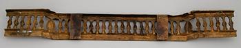 SPISGALLER, mässing, 1800-tal.