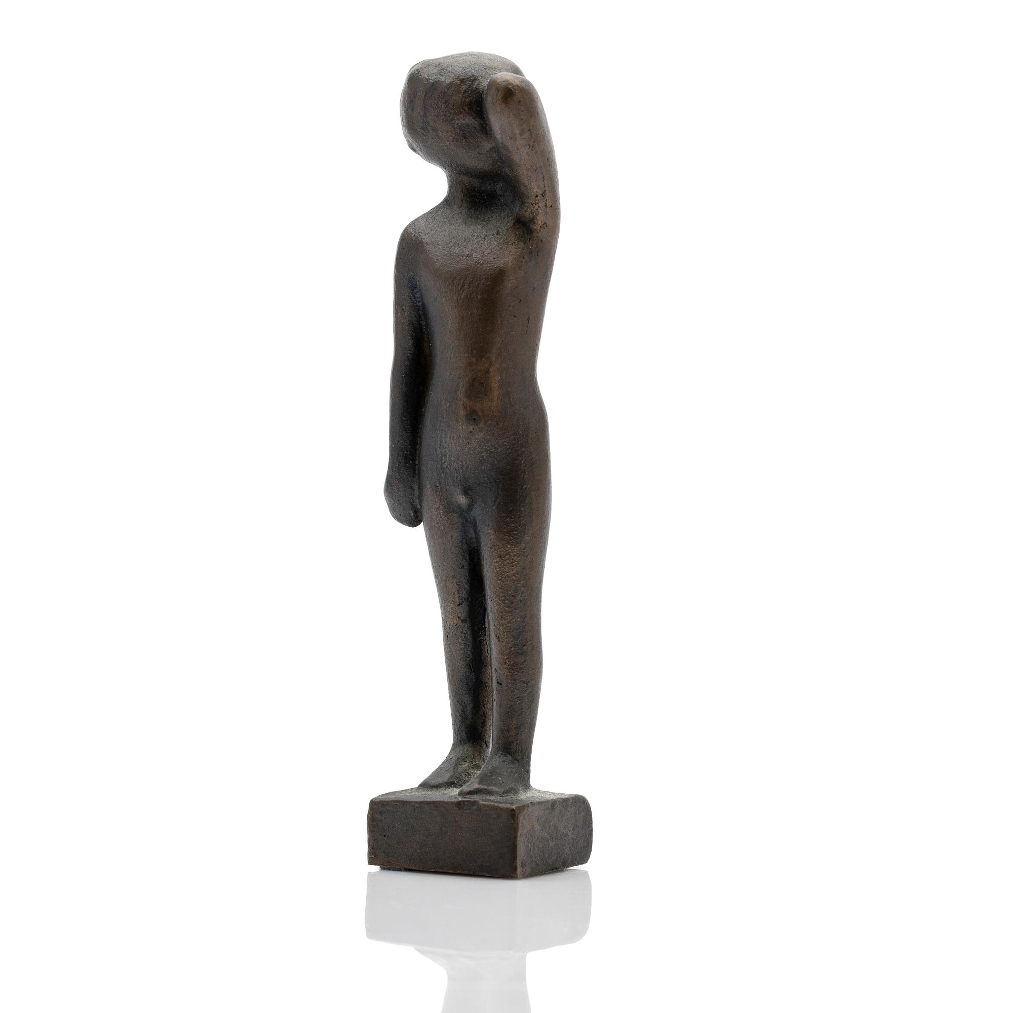 Ivar Ålenius-Björk, sculpture, bronze.
