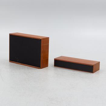 Poul Cadovius, shelving system, "Royal System", Denmark, second half of the 20th century.