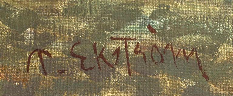 PER EKSTRÖM, olja på duk signerad.