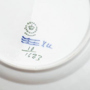 Royal Copenhagen, a 65-piece porcelain service, "Blue Flower", Denmark.