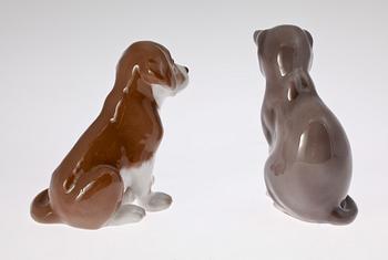 FIGURINER, 2st, porslin, Bing & Gröndahl.