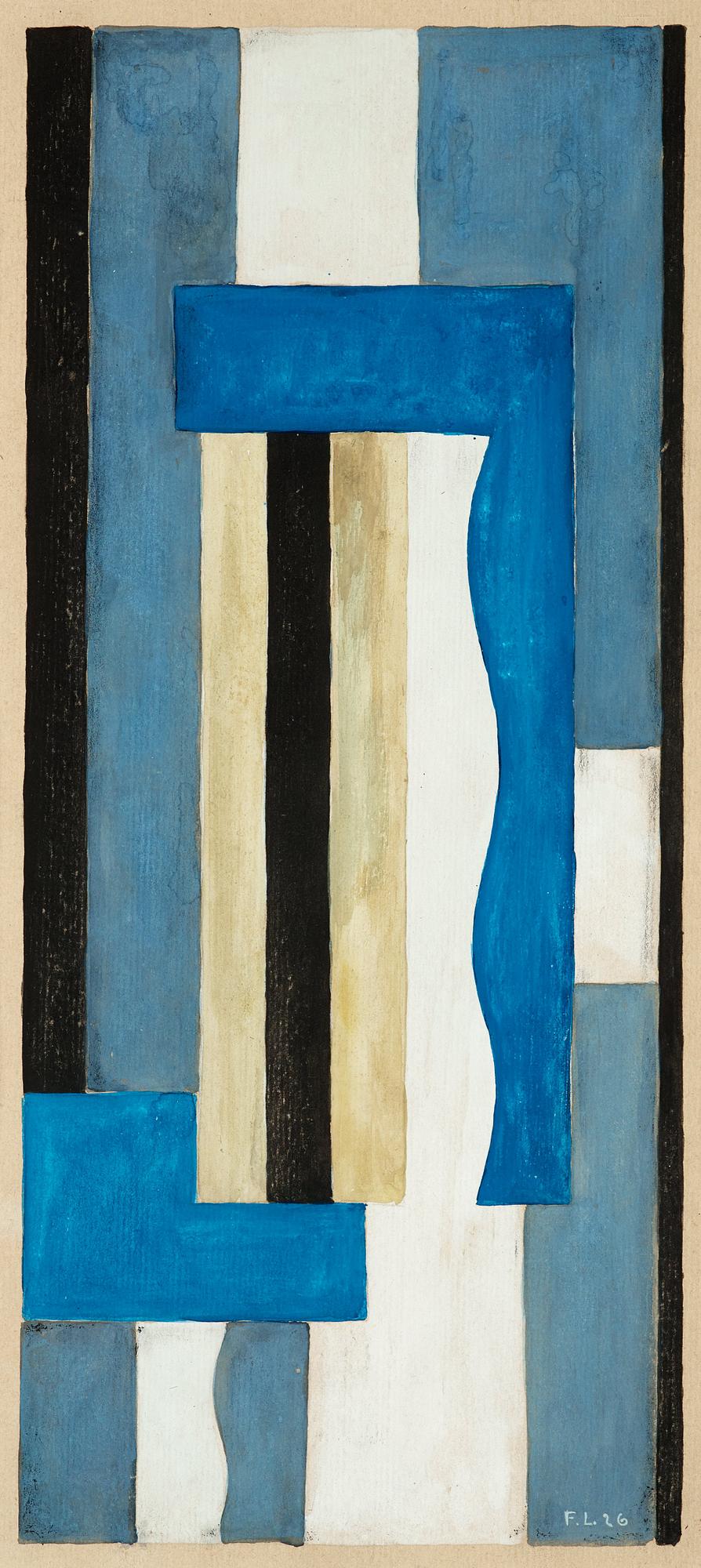 Fernand Léger, Composition abstraite (Projet de tapisserie).