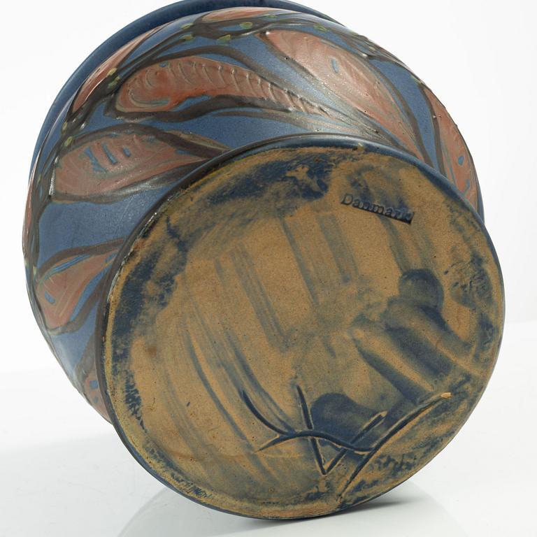 Flower pot, Herman Kähler, Denmark.