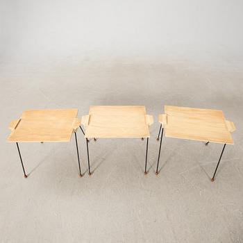 Sidobord/TV-bord 3 st 1900-talets andra hälft.