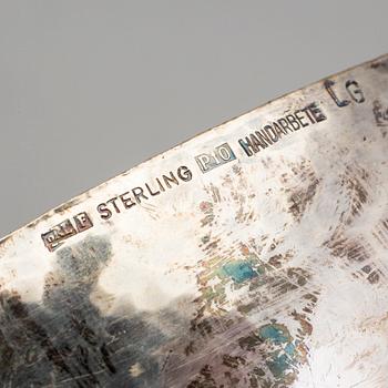 A silver bowl, Bröderna Lundqvist AB, Falun, 1989. Weight ca 245 grams.