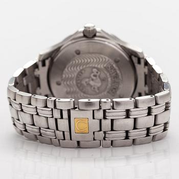 OMEGA Seamaster, GMT, chronometer, rannekello, 41 mm.