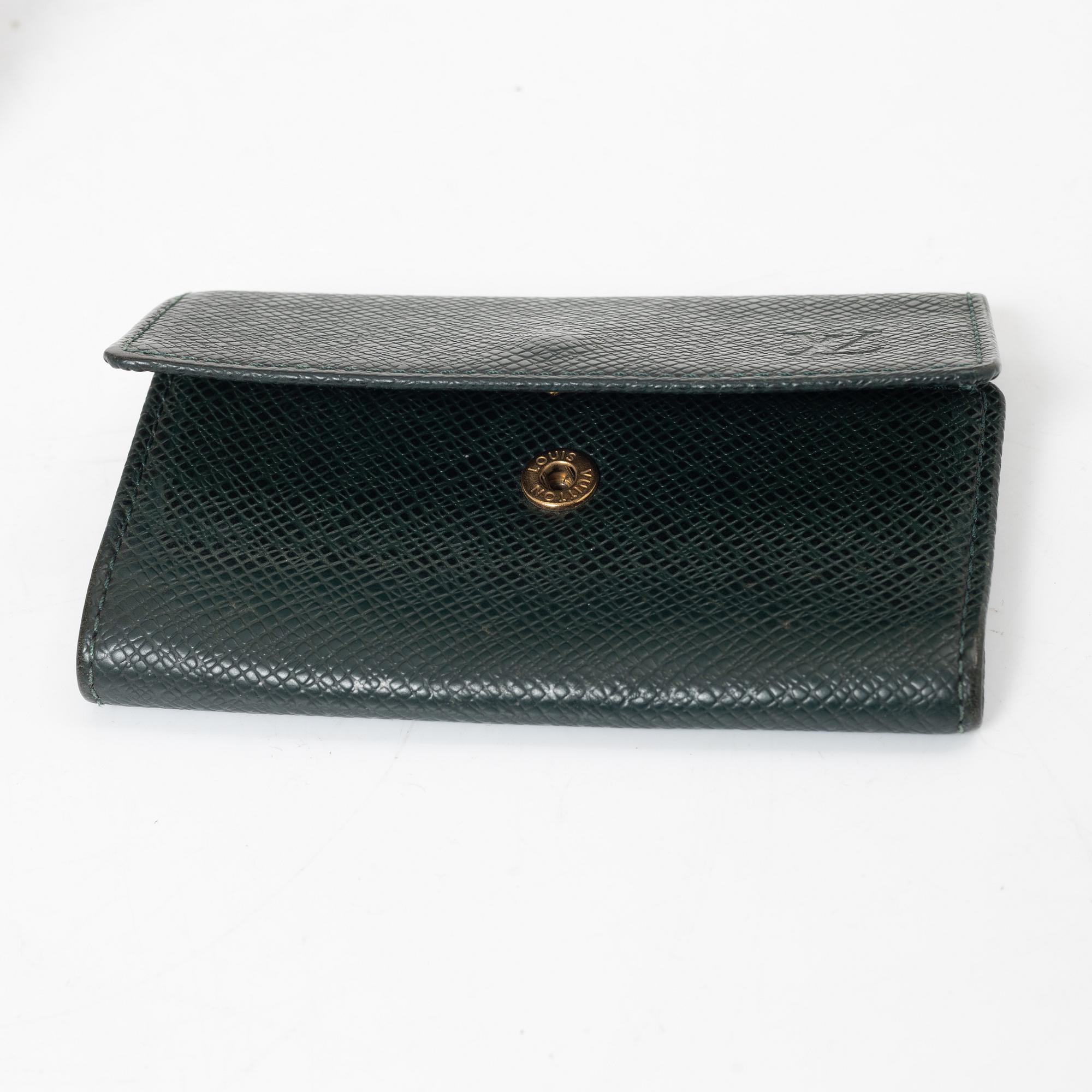 Louis Vuitton, agenda and key case, vintage.