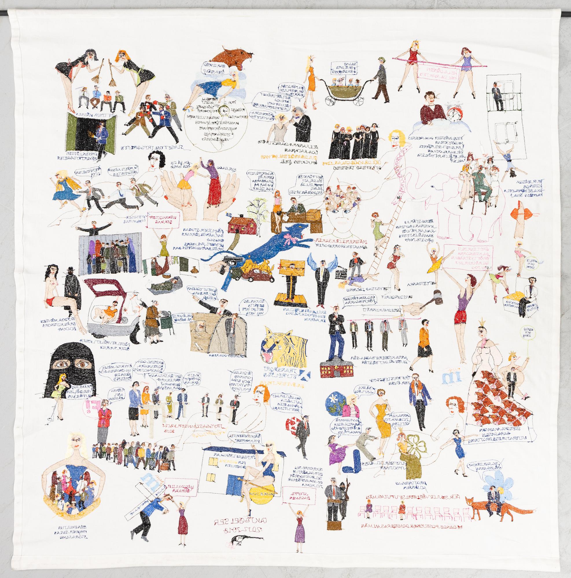 Ulla Andersson, "Iakttagelser 2017-2018".