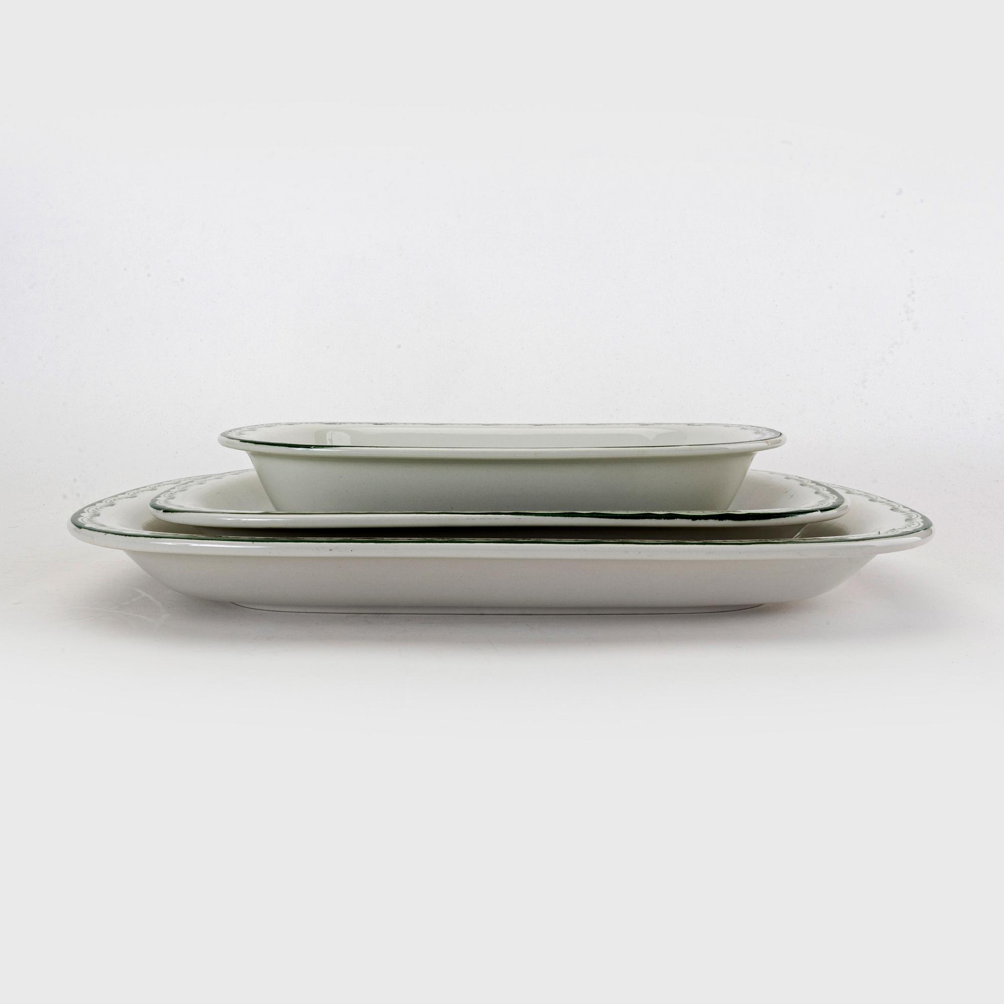 Servis "Grön Anna" 96 dlr porslin, Rörstrand, 1900-talets senare del.