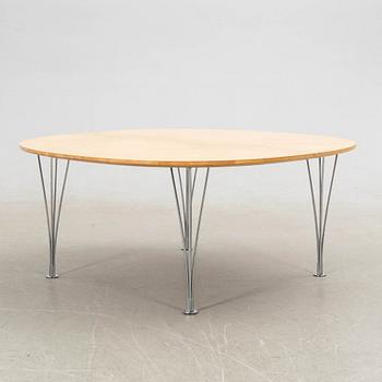 Bruno Mathson & Piet Hein, coffee table, "Superellipse", Bruno Mathsson International Fritz Hansen.