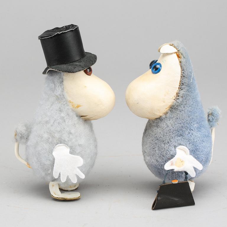 Atelier Fauni Moomin figures, 1960/70's.