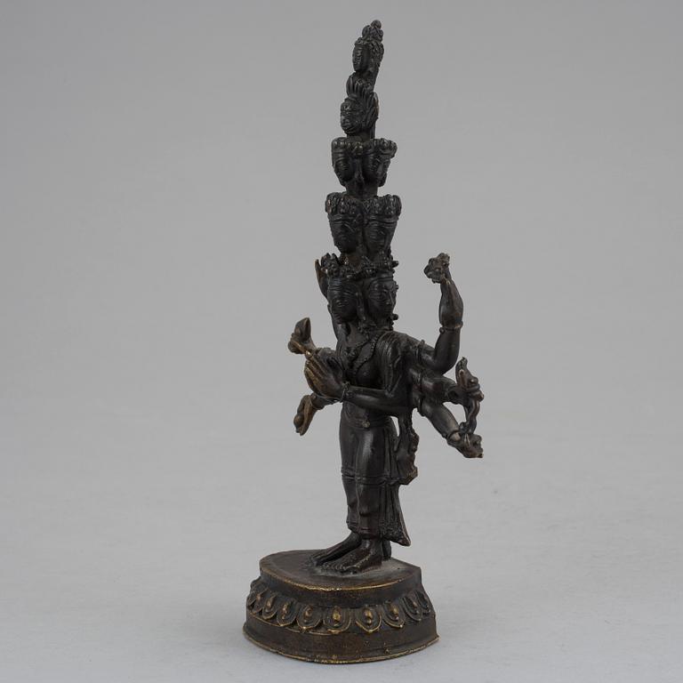 GUDOM, brons, Avalokiteshvara, Tibet, 1800-tal.