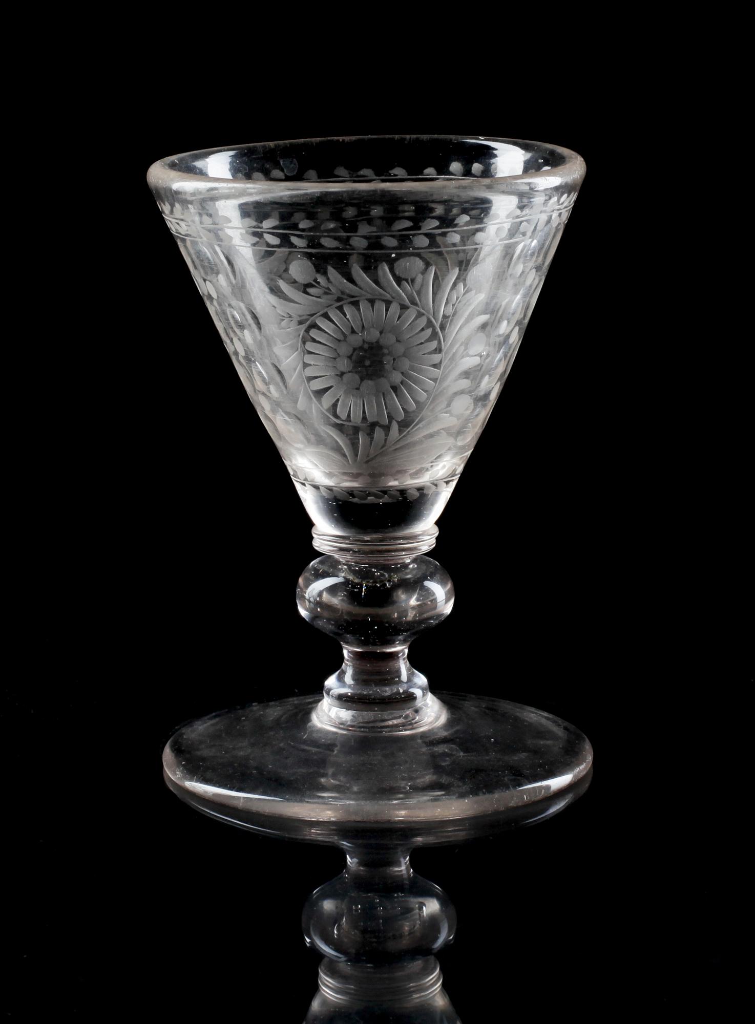GLAS, barock, Böhmen, 1700-tal.