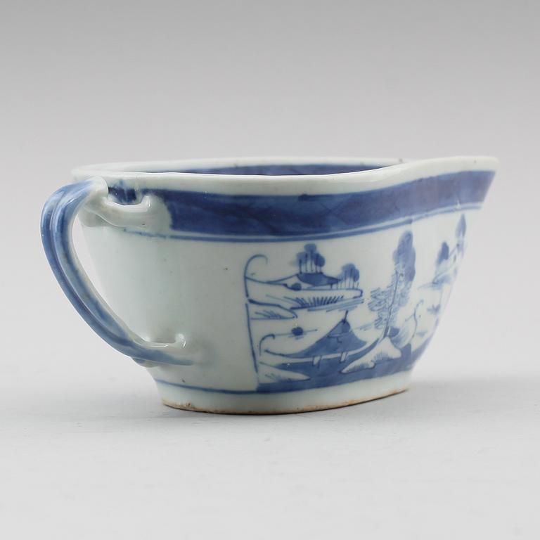 SÅSSKÅL, porslin, Kina, 1800-tal.