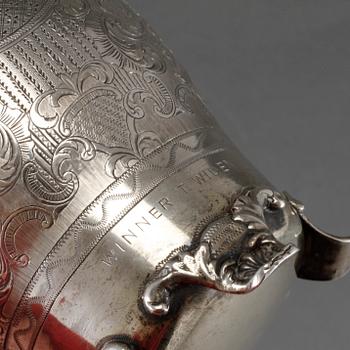 BÄGARE, silver, Moskva, 1849, vikt 322 g.
