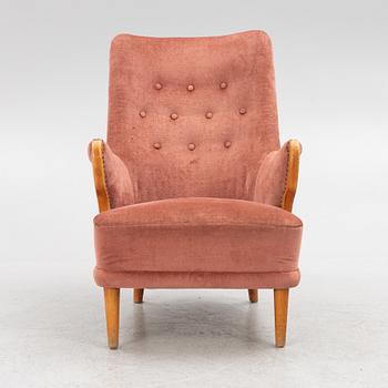 Armchair, mid-20th Century, probably Svante Skogh, Seffle Möbelfabrik.