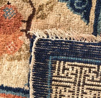 SADELTÄCKEN 2 st Kina semiantik/antik ca 120 x 56 cm och 143 x 60 cm.