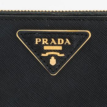 Prada, a wallet.