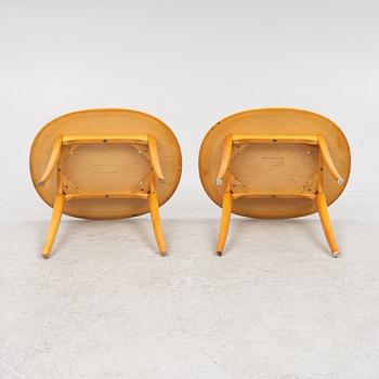 Carl Malmsten, side table, a pair, "Ovalen", Carl Löfving & Söner, Tibro.