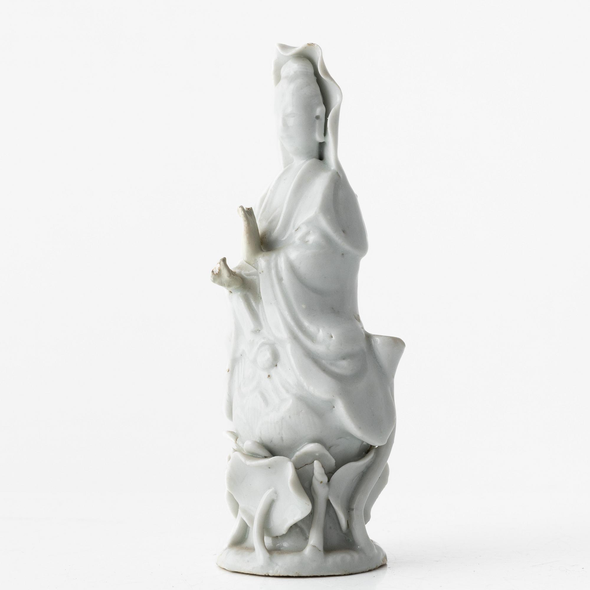 Guanyin, porslin, Kina, sen Qingdynasti.
