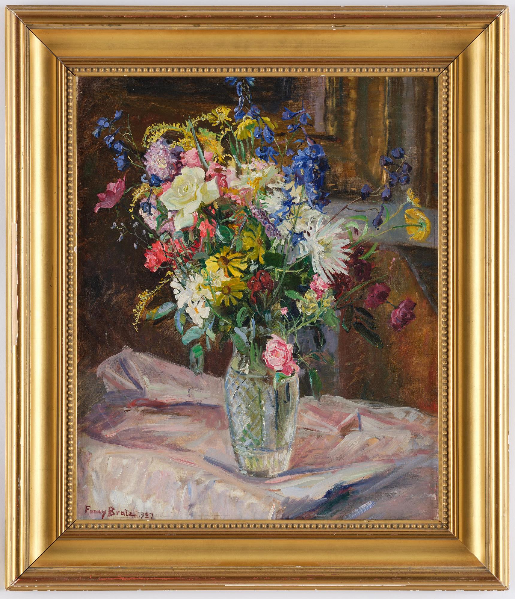 Fanny Brate, Blomsterstilleben.