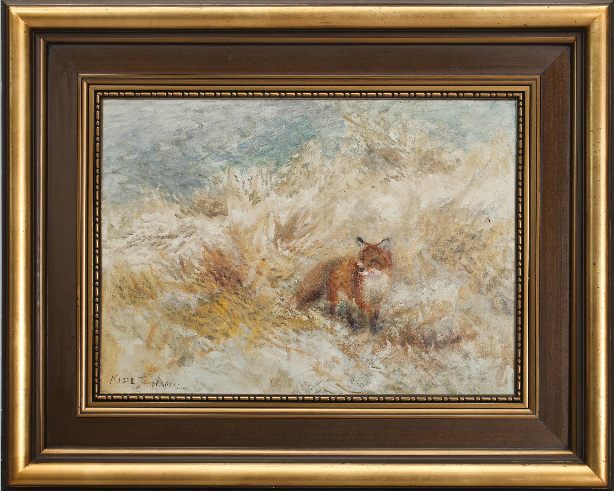 MOSSE STOOPENDAAL, olja på duk, signerad.