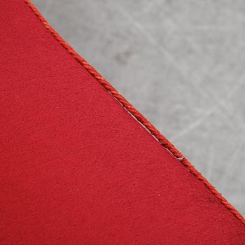 A first half of the 20th Century sofa with velvet upholstery.