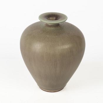 Berndt Friberg, a stoneware vase, Gustavsbergs Studio, Sweden, 1965.