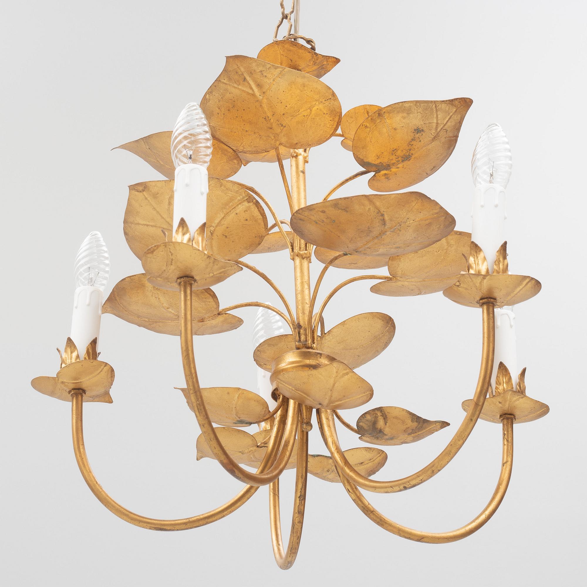 Taklampa, troligen Italien, 1900-talets andra hälft.