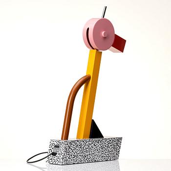 Ettore Sottsass, "Tahiti", bordslampa, Memphis, Milano, efter 1981.