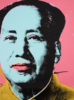 Andy Warhol, ”Mao”.