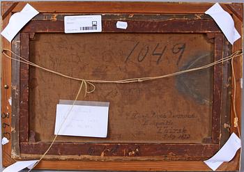 OKÄND KONSTNÄR, olja på duk, 1800-tal.