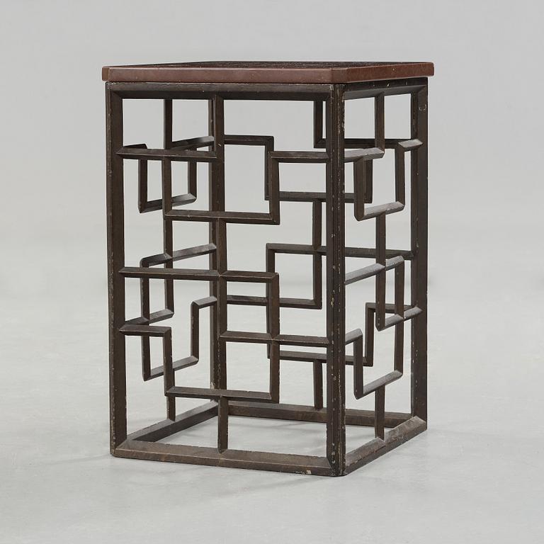 Carl Hörvik, 'Blomster', a Swedish grace cast iron flower table, Näfveqvarns Bruk, Sweden early 1920's.