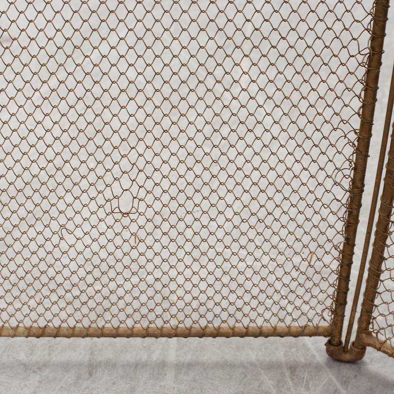 Gnistskydd/brasgaller, tidigt 1900-tal.