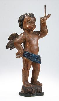 TRÄFIGUR, 1700/1800-tal.