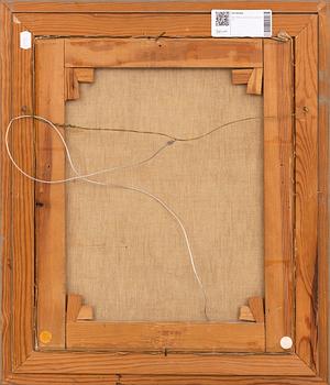 Pelle Åberg, oil on canvas signed.