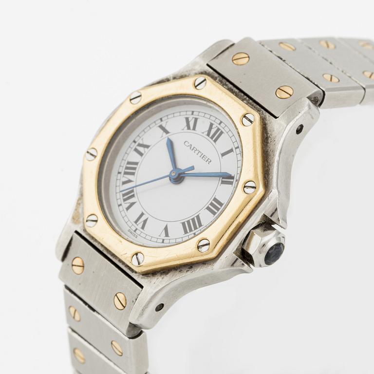 Cartier, Santos Ronde, wristwatch, 24 mm.