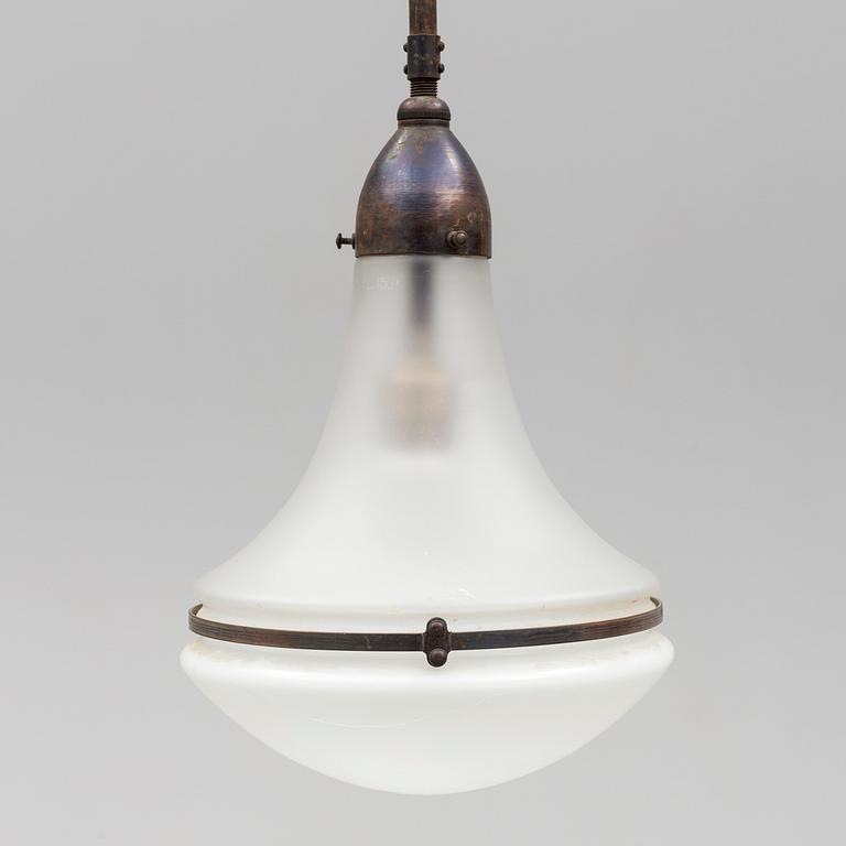 PETER BEHRENS, taklampa, "Luzette", modell L1522, , AEG, 1900-talets början.