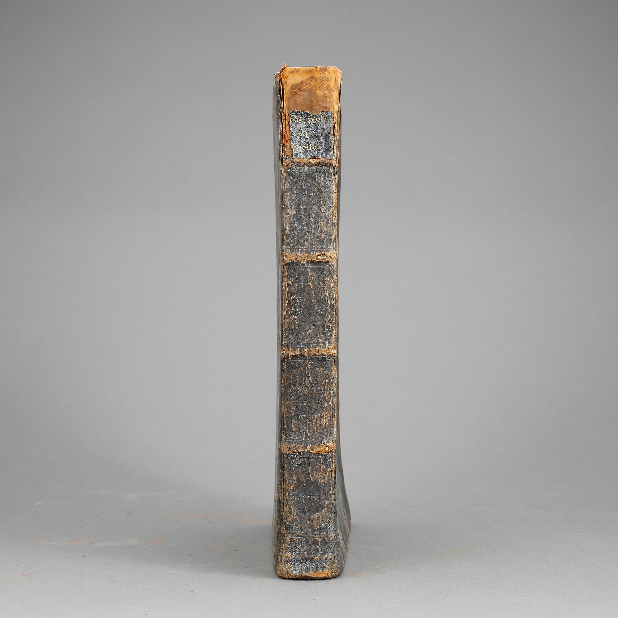 HAQVIN SPEGEL, Guds Werk och Hwila thet år hela Werldenes undersamma Skapelse..., Stockholm 1685.