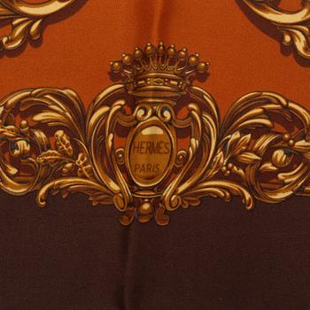 Hermès, scarf, "Carosses D'or".