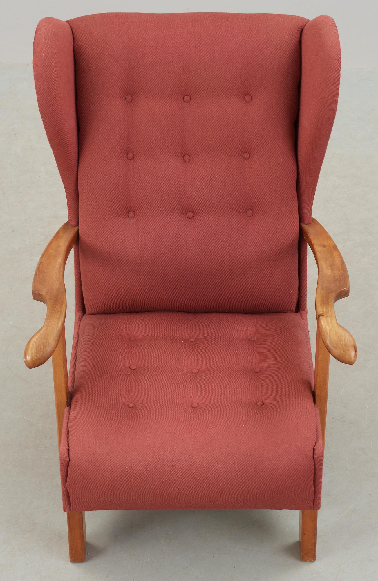 FÅTÖLJ, Fritz Hansen, 1940/50-tal.