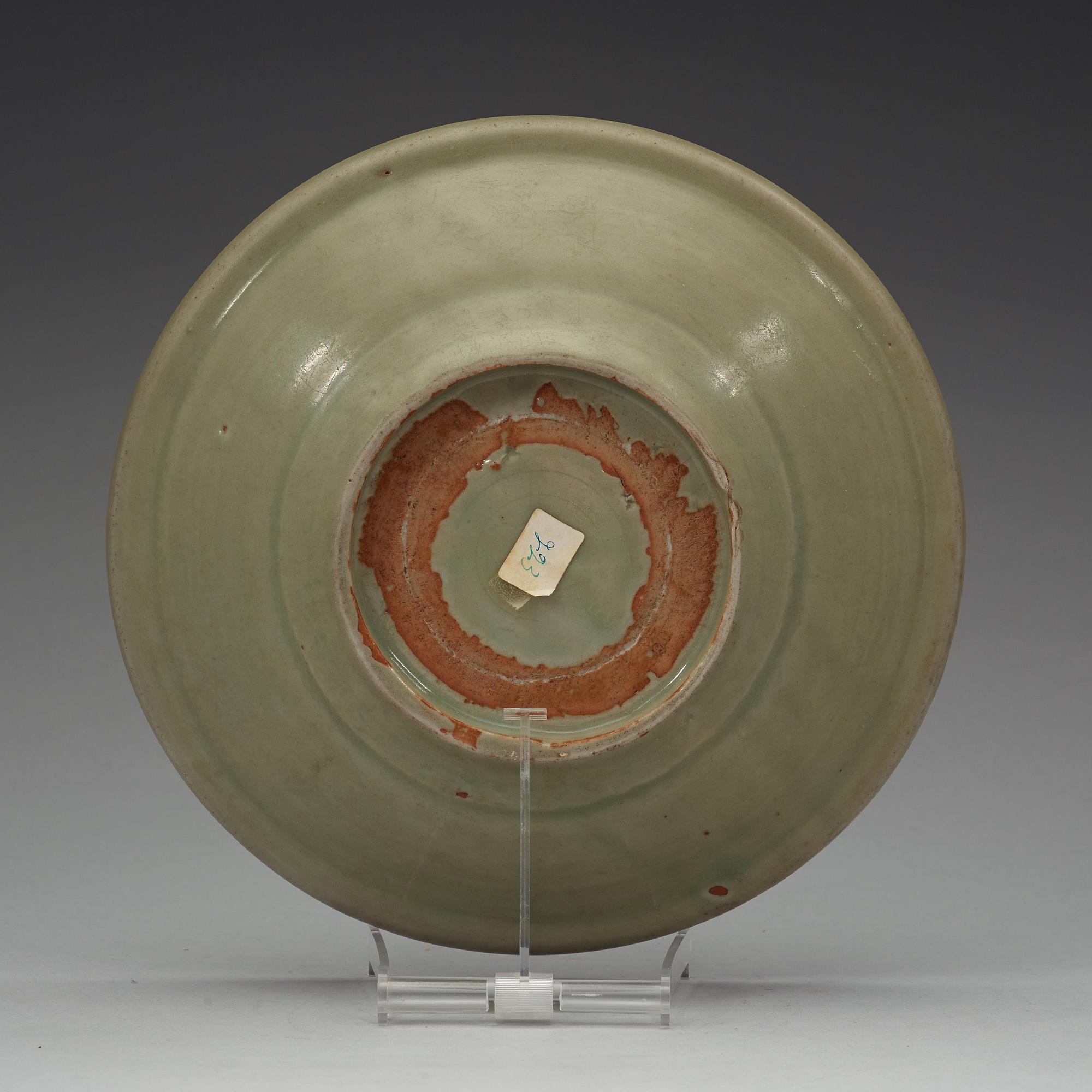 FAT, celadon. Mingdynastin (1368-1644).