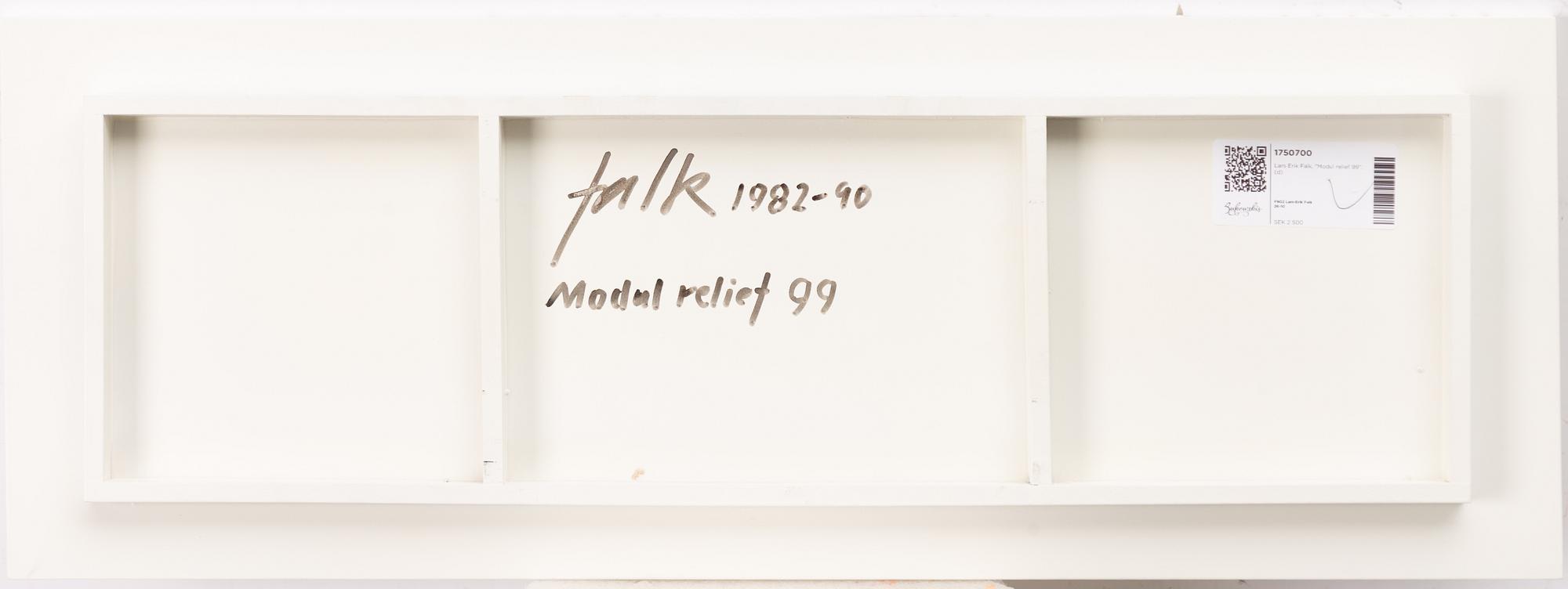 Lars Erik Falk, "Modul relief 99".